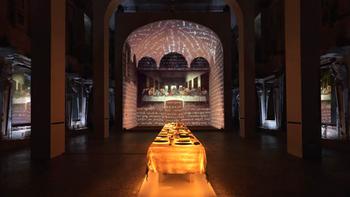 Peter Greenaway's 'Leonardo’s Last Supper' at the Park Avenue Armory Peter Greenaway's 'Leonardo’s Last Supper' at the Park Avenue Armory